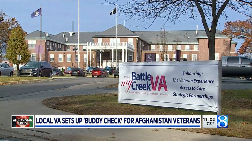 VA buddy check program helping local Afghanistan veterans